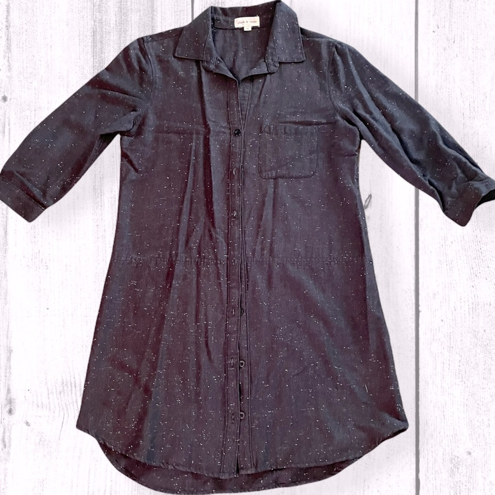 *LAST CHANCE* Cloth & Stone 3/4 Sleeve Button Tunic